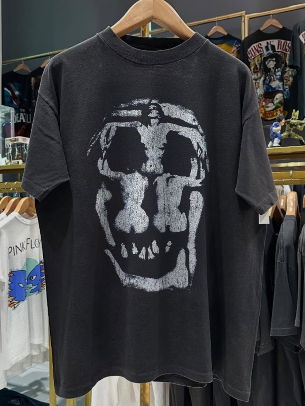 1988 Dali In Voluptas Mors Rare  Black T-Shirt
